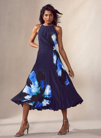 Serenity Floral Print Dress – Mint Velvet